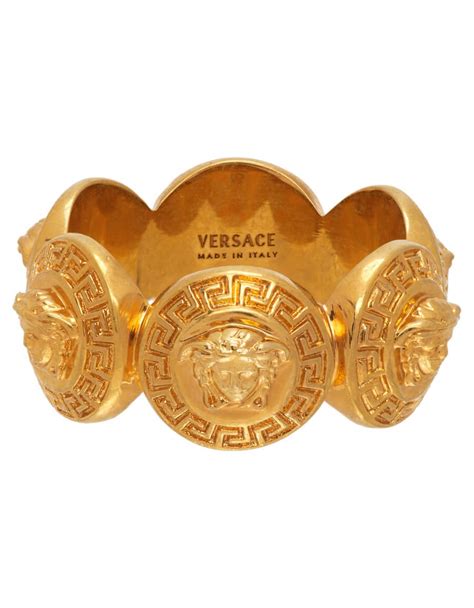 medusa tribute ring versace|Versace engagement rings.